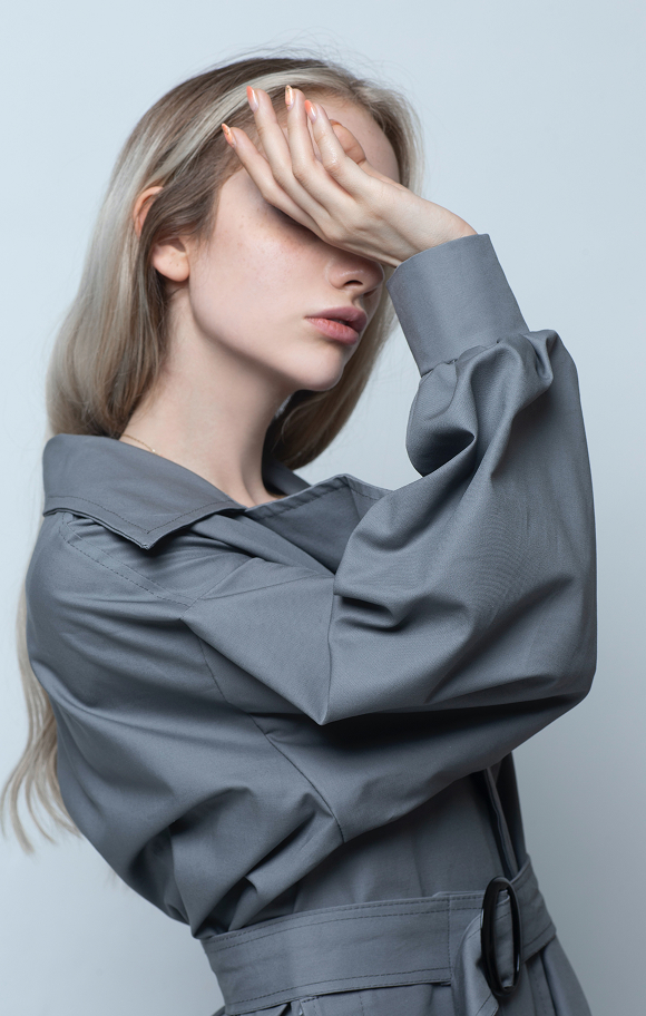 Model wearing a curated GIDE outfit, look 3